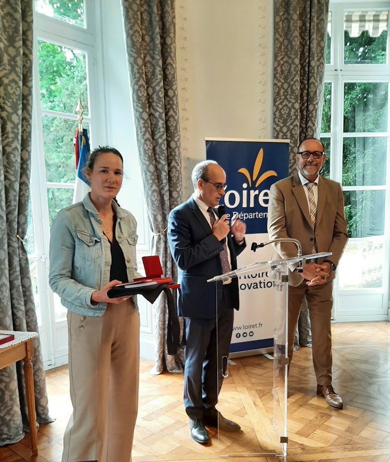 Flavie DELATTRE, Prix d'excellence du jeune agriculteur méritant